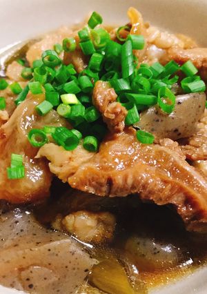 圧力鍋でトロトロ！！牛すじ煮込み（醤油）-レシピのメイン写真