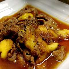 รูปของ ☆簡単お手軽☆豚肉とイチヂクのポン酢炒め