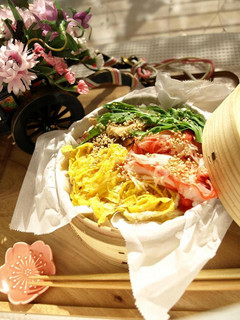 あったかせいろ蒸し寿司♪-レシピのメイン写真