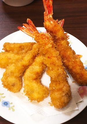 しっかり伸ばしてズボラ海老フライ-レシピのメイン写真