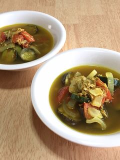 野菜とツナ缶の焼き浸し(コンソメカレー)-レシピのメイン写真