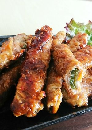 肉巻きゴーヤスティック-レシピのメイン写真
