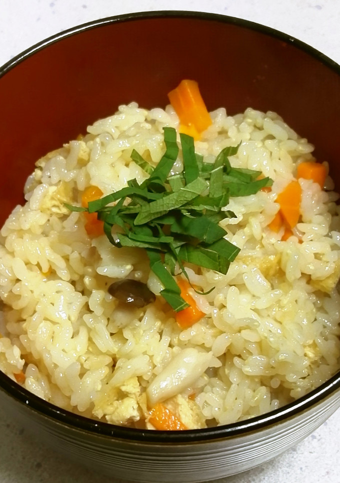 簡単？なんちゃって五目ずし風炊き込みご飯-レシピのメイン写真