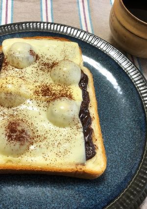 とろーりチョコチーズトースト-レシピのメイン写真