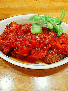 ひき肉で3品から (3)ひき肉のトマト煮-レシピのメイン写真
