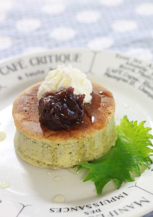 大葉茶のパンケーキ-レシピのメイン写真
