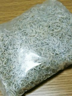 しらす(ちりめんじゃこ)の冷凍保存~♪-レシピのメイン写真