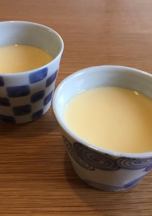 圧力鍋で甘さ控え目プリン カラメル無し-レシピのメイン写真
