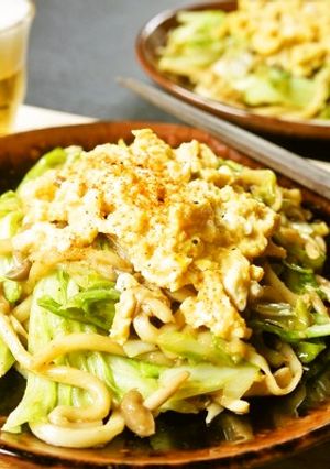 肉なしなのにウマすぎ！大満足な焼きうどん-レシピのメイン写真