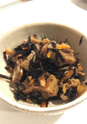 棒たら入りひじきの煮物-レシピのメイン写真