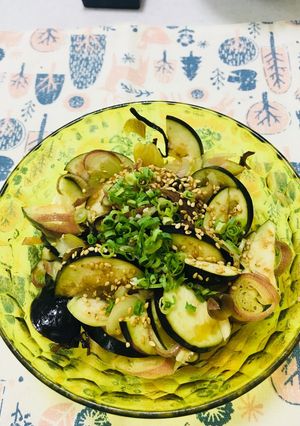 ☆茄子とミョウガのあえもの☆-レシピのメイン写真