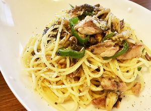 オイルサーディンとあさり水煮のパスタ-レシピのメイン写真