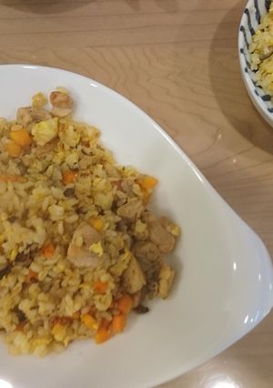 奥深い味わいの鶏と野菜の豆ち醤炒飯-レシピのメイン写真