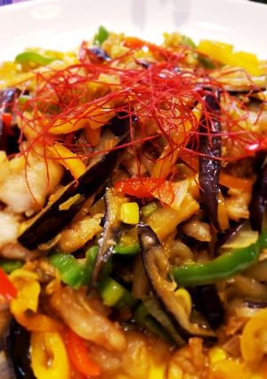 ご飯がススム★豚肉と茄子の炒め物-レシピのメイン写真