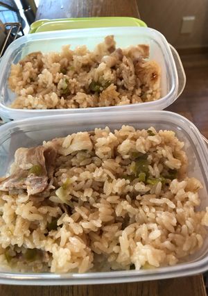 簡単豚バラ炊き込み-レシピのメイン写真