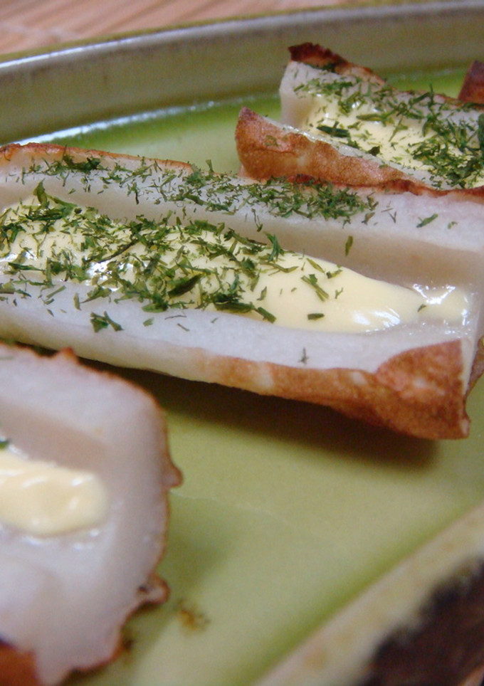 超簡単☆ちくわのいかだ焼き-レシピのメイン写真