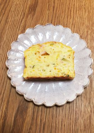 ズッキーニのケークサレ-レシピのメイン写真