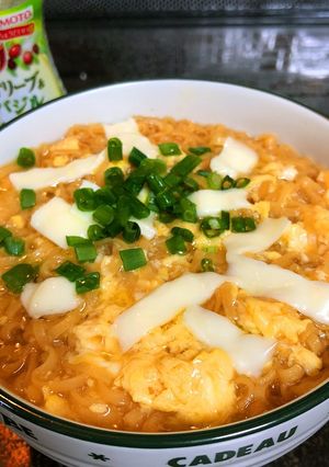 ふわとろチキンラーメン-レシピのメイン写真