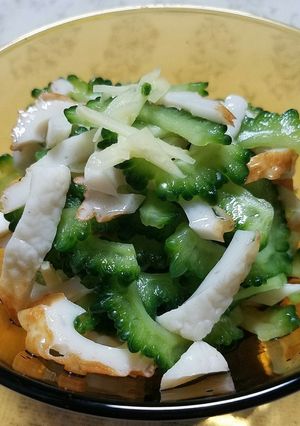 ゴーヤ・ちくわの酢の物-レシピのメイン写真