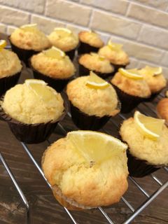 混ぜるだけ♪簡単♬レモンマフィン-レシピのメイン写真