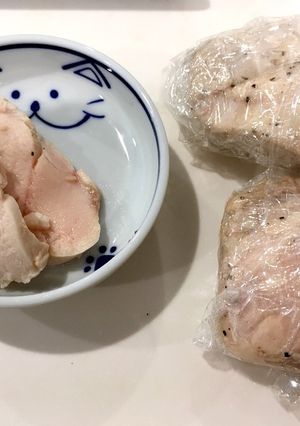 焼き色つけた鶏ムネを炊飯器で。-レシピのメイン写真