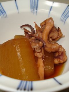 イカゲソと大根の甘ウマ煮☆-レシピのメイン写真