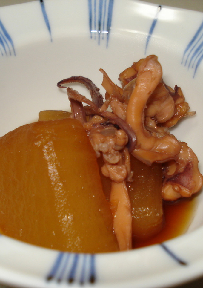 イカゲソと大根の甘ウマ煮☆-レシピのメイン写真