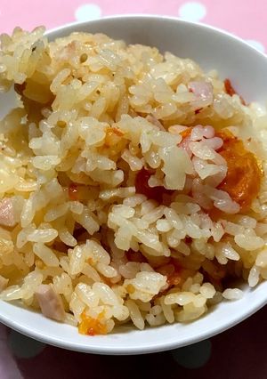 トマトとベーコンの炊き込みご飯-レシピのメイン写真