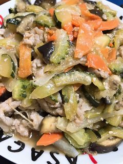 夏野菜の味噌炒め-レシピのメイン写真
