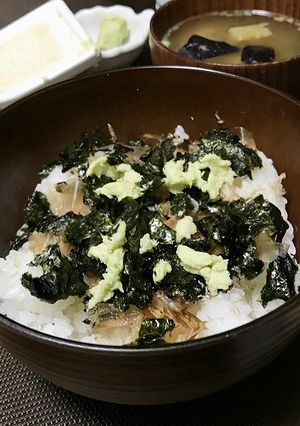 大人飯♪「生山葵（わさび）丼」-レシピのメイン写真