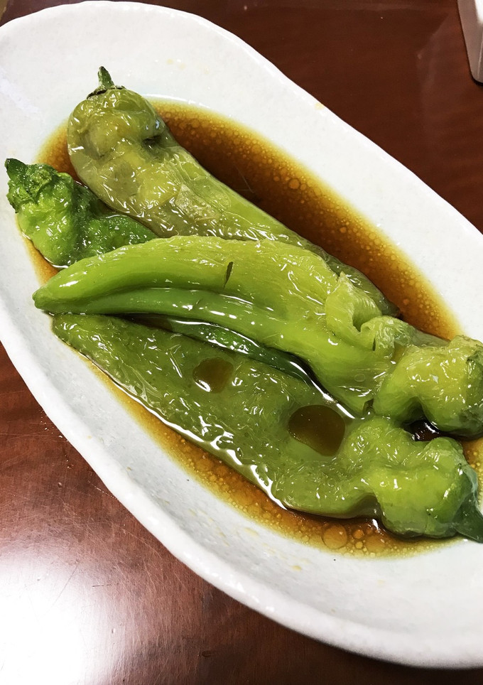 万願寺とうがらしの揚げ浸し-レシピのメイン写真