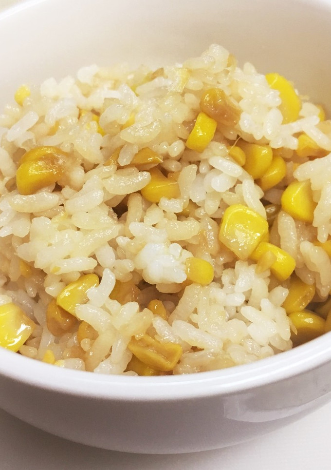 レンジで簡単とうもろこしご飯-レシピのメイン写真