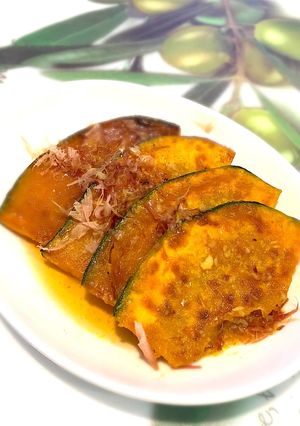 レンジで時短♫かぼちゃの焼きびたし-レシピのメイン写真