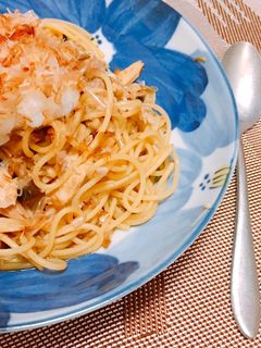 ツナと大根おろしの和風パスタ-レシピのメイン写真