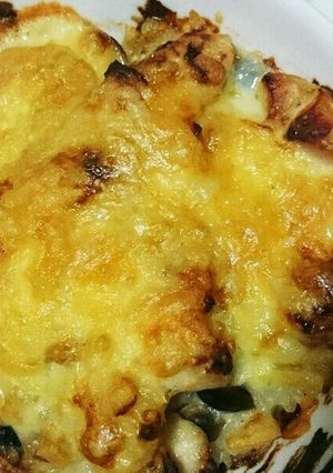鶏肉とじゃがいも、しめじのホワイトドリア-レシピのメイン写真