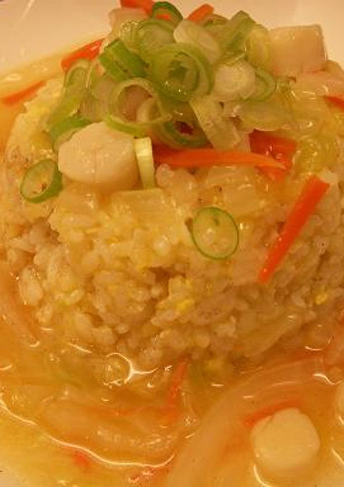 ちょい辛★ホタテと白菜のあんかけ炒飯-レシピのメイン写真