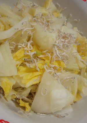 簡単塩分控えめヘルシー白菜シラス♪-レシピのメイン写真
