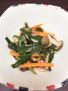 ニラ味噌炒め-レシピのメイン写真