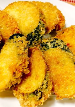 パン粉に粉チーズを混ぜた☆なすフライ-レシピのメイン写真
