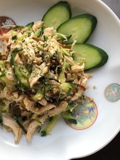 鶏ささみと胡瓜のピリ辛おつまみ明太和え-レシピのメイン写真