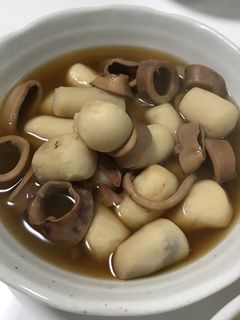 お手軽イカと里芋の煮物-レシピのメイン写真