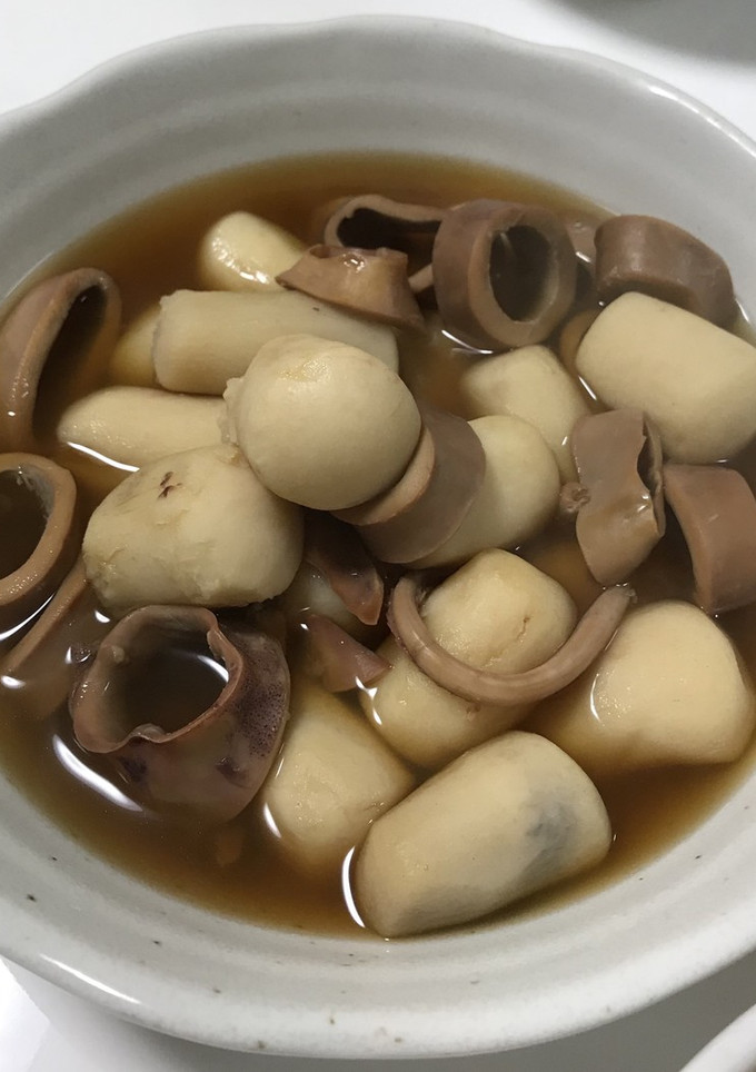 お手軽イカと里芋の煮物-レシピのメイン写真