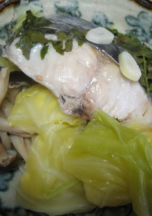 たっぷり野菜と鰆のにんにく蒸し-レシピのメイン写真
