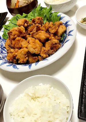 キムチの素でからあげ 献立-レシピのメイン写真