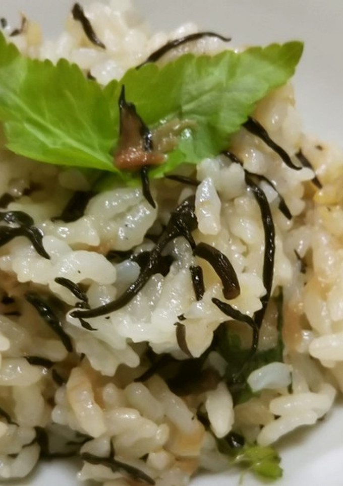 白だしで簡単梅ひじきごはん-レシピのメイン写真