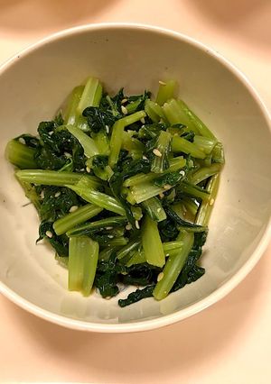 ごま和え(小松菜)【病院食】-レシピのメイン写真