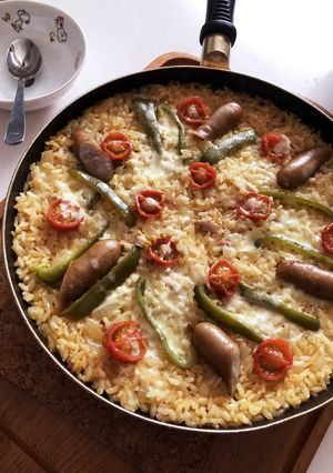 お手軽パエリア風炒飯-レシピのメイン写真