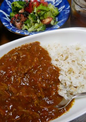 お水不要！圧力鍋でちゃちゃっと作るカレー-レシピのメイン写真