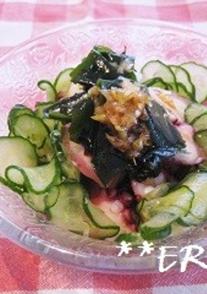 中華風たこ酢～♪♪-レシピのメイン写真