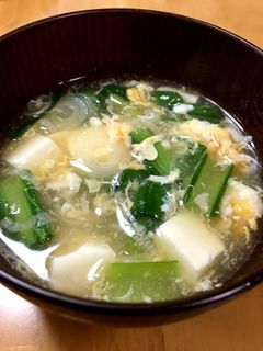 大人の給食☆かきたま汁-レシピのメイン写真